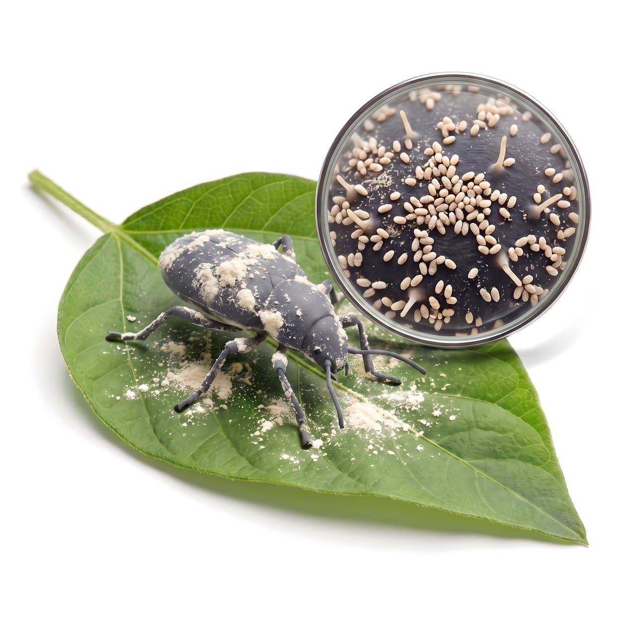 Sporax — mecanismo de ação das cepas declaradas