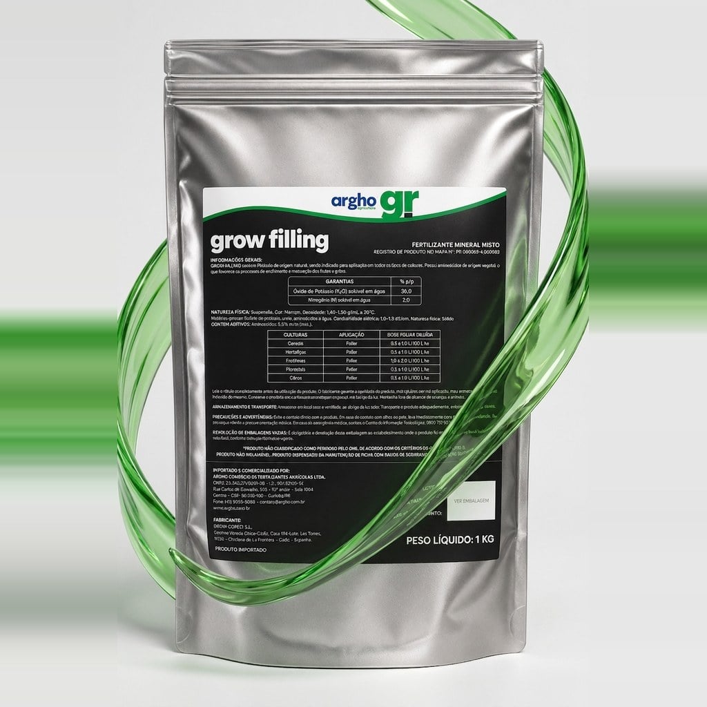 Embalagem de Grow Filling — Fertilizantes Minerais Argho Agrosciences