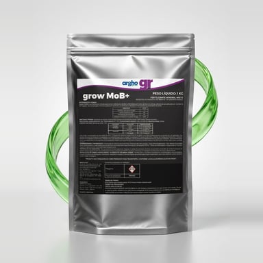 Embalagem de Grow MoB+ — Fertilizantes Minerais Argho Agrosciences