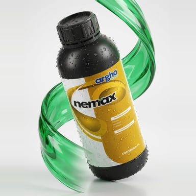 Embalagem de Nemax — Biológicos Argho Agrosciences