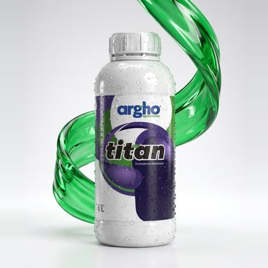 Embalagem de Titan — Biológicos Argho Agrosciences